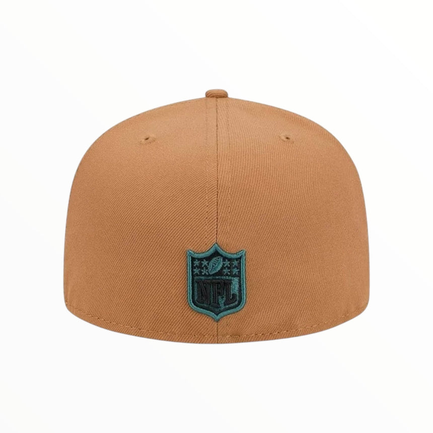 New Era Cap 59Fifty Fitted - NFL Philadelphia Eagles Tan - Spin Limit Boardshop