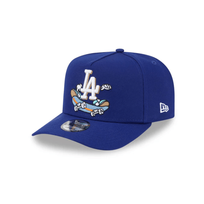 New Era Cap 9Fifty A - Frame Snapback - MLB Cartoon Los Angeles Dodgers - Spin Limit Boardshop