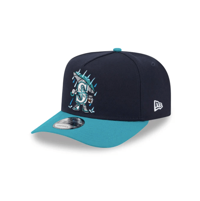 New Era Cap 9Fifty A - Frame Snapback - MLB Cartoon Seattle Mariners - Spin Limit Boardshop