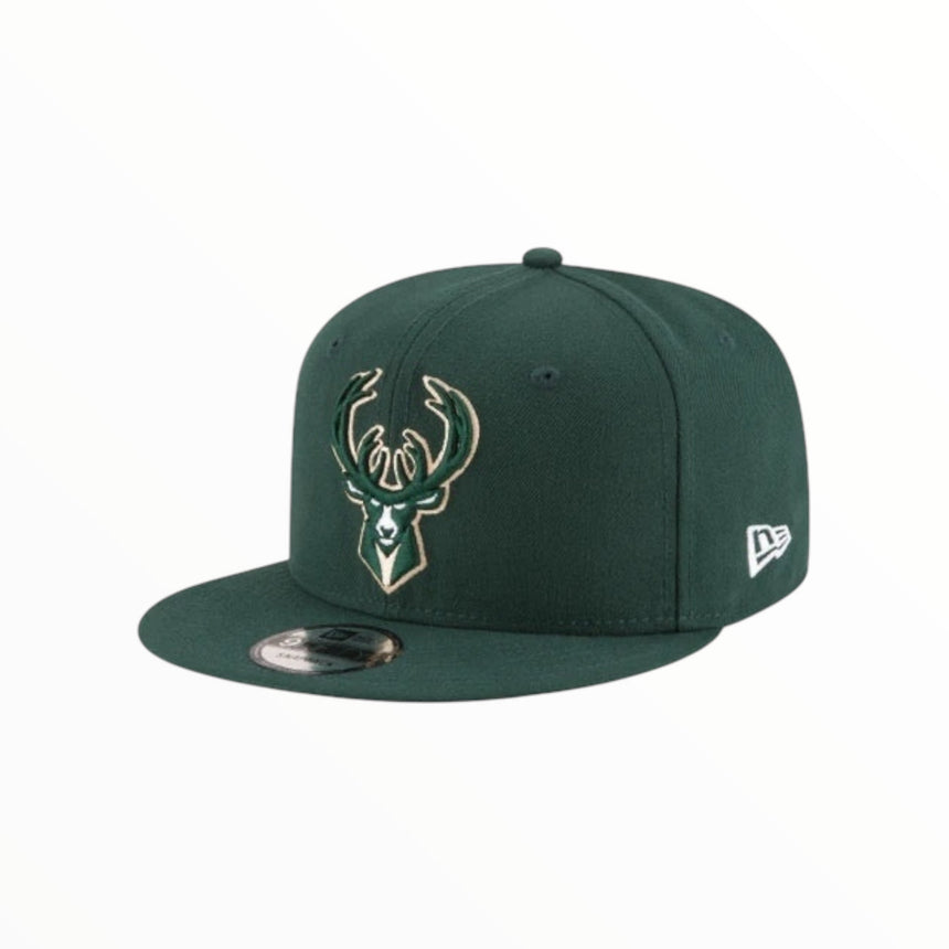 New Era Cap 9Fifty Snapback - NBA Milwaukee Bucks Green - Spin Limit Boardshop