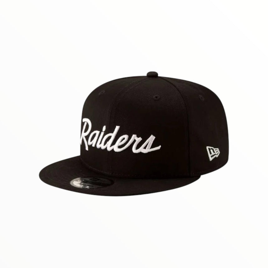 New Era Cap 9Fifty Snapback - NFL Las Vegas Raiders Signature Black - Spin Limit Boardshop