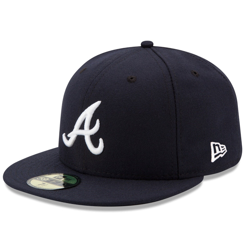 New Era Cap MLB Atlanta Braves 59Fifty Fitted - Navy - Spin Limit Boardshop