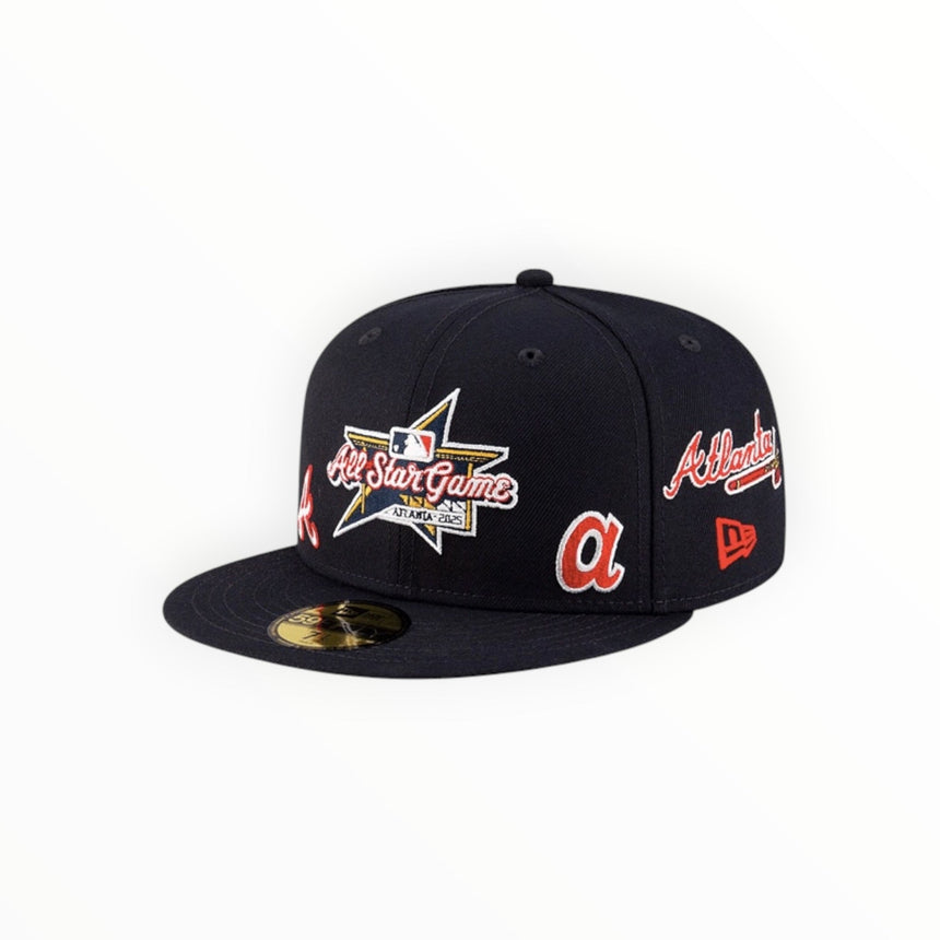 New Era MLB Atlanta 2025 All Star Game 59Fifty Fitted - Navy - Spin Limit Boardshop