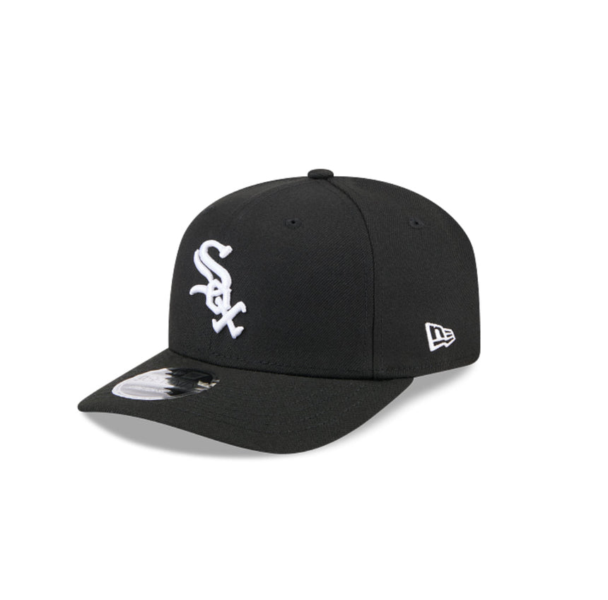 New Era MLB Chicago White Sox 970 Stretch Snap - Black Black - Spin Limit Boardshop