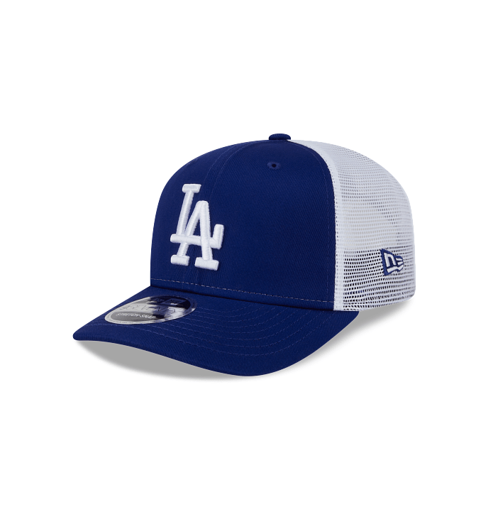 New Era MLB Los Angeles Dodgers 970 Stretch Snap - Royal White Mesh - Spin Limit Boardshop