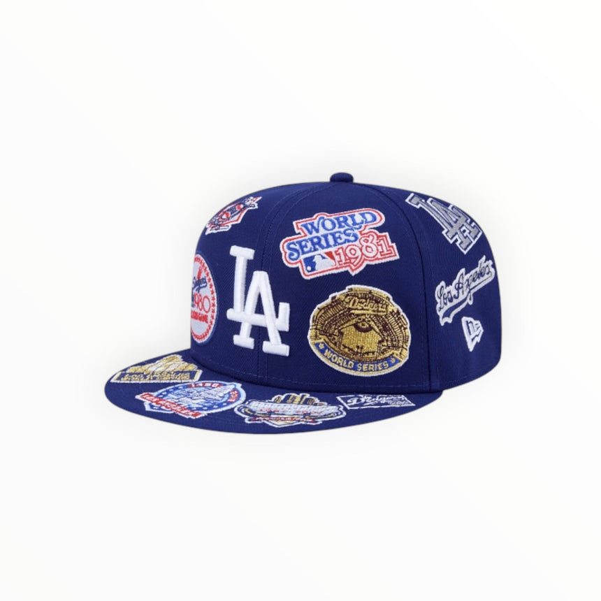 New Era MLB Los Angeles Dodgers Anniversary 59Fifty Fitted - Royal Blue - Spin Limit Boardshop