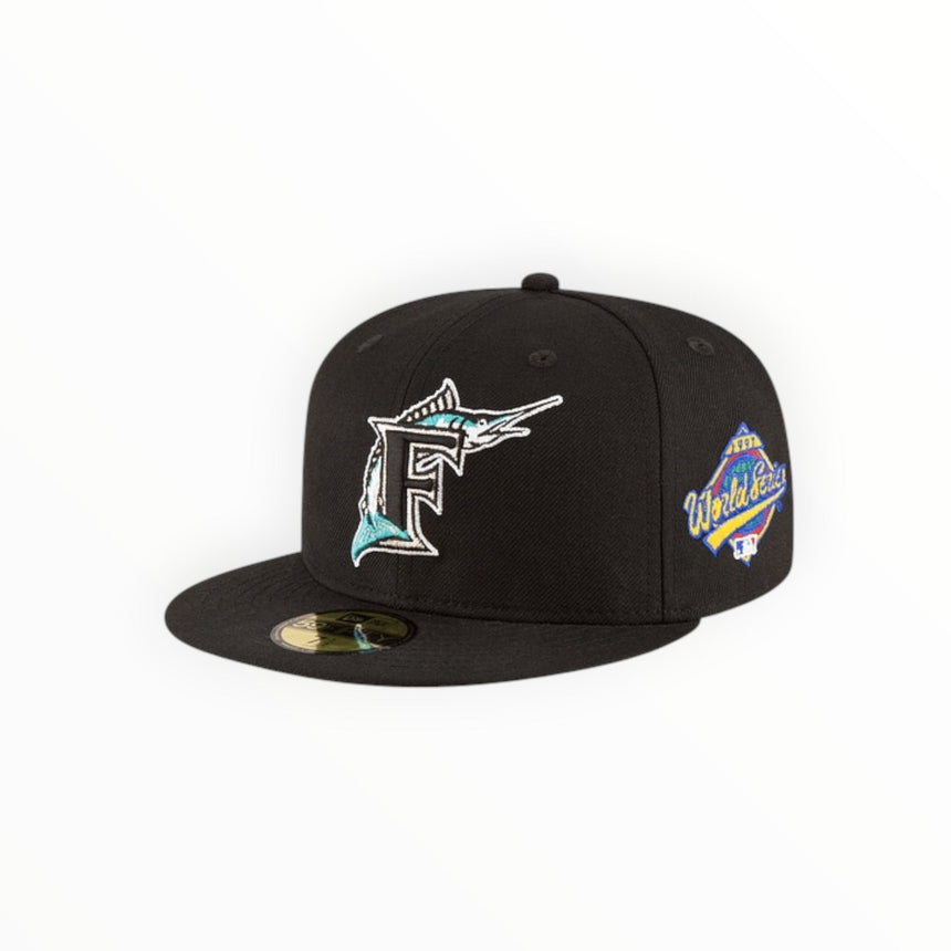 New Era MLB Miami Marlins World Series 1997 59Fifty Fitted - Black - Spin Limit Boardshop