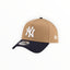 New Era MLB New York Yankees 9Forty Snapback - Tan Navy - Spin Limit Boardshop