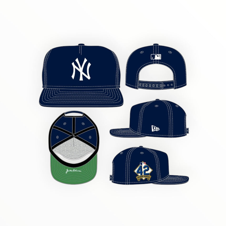 New Era MLB New York Yankees The Golfer Snapback - Navy - Spin Limit Boardshop