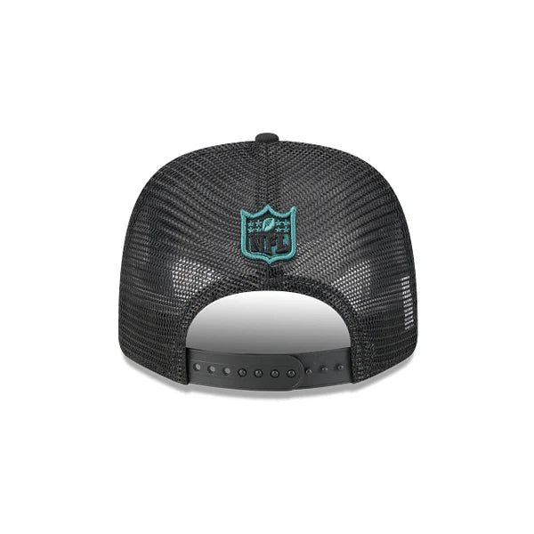 New Era NFL Philadelphia Eagles 970 Stretch Snap Trucker - Black - Spin Limit Boardshop