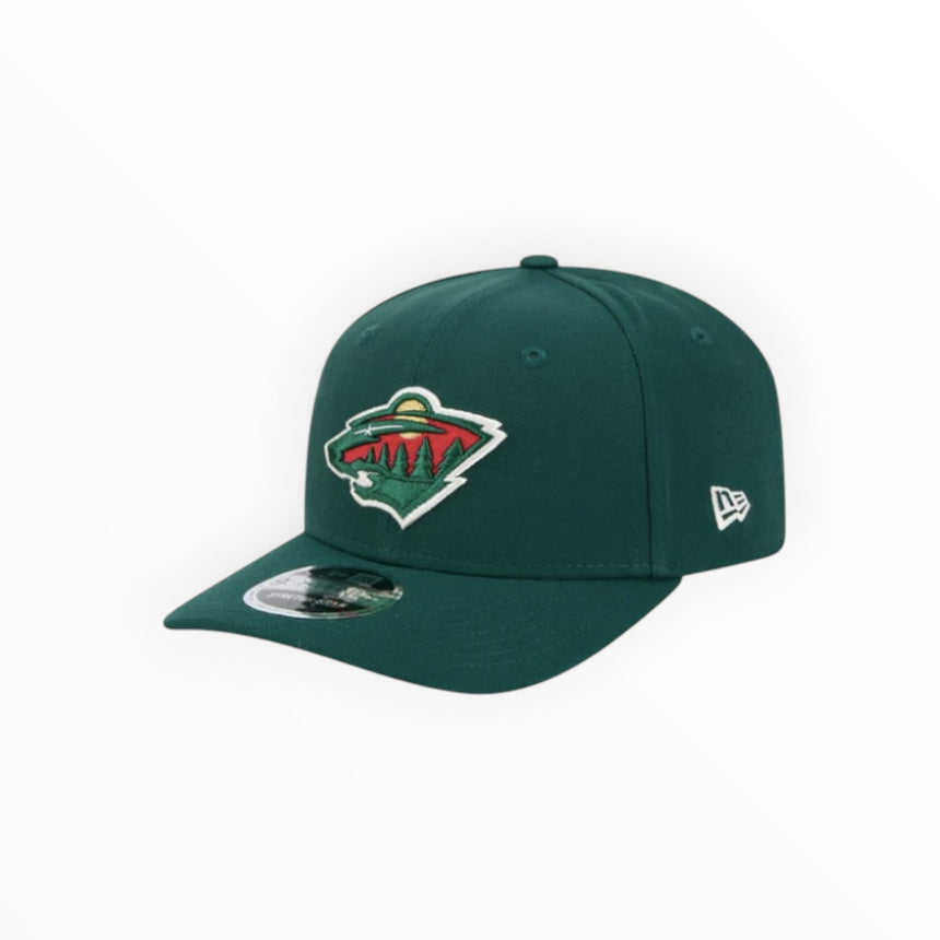 New Era NHL Minnesota Wild Cats 970 Stretch Snap - Green - Spin Limit Boardshop