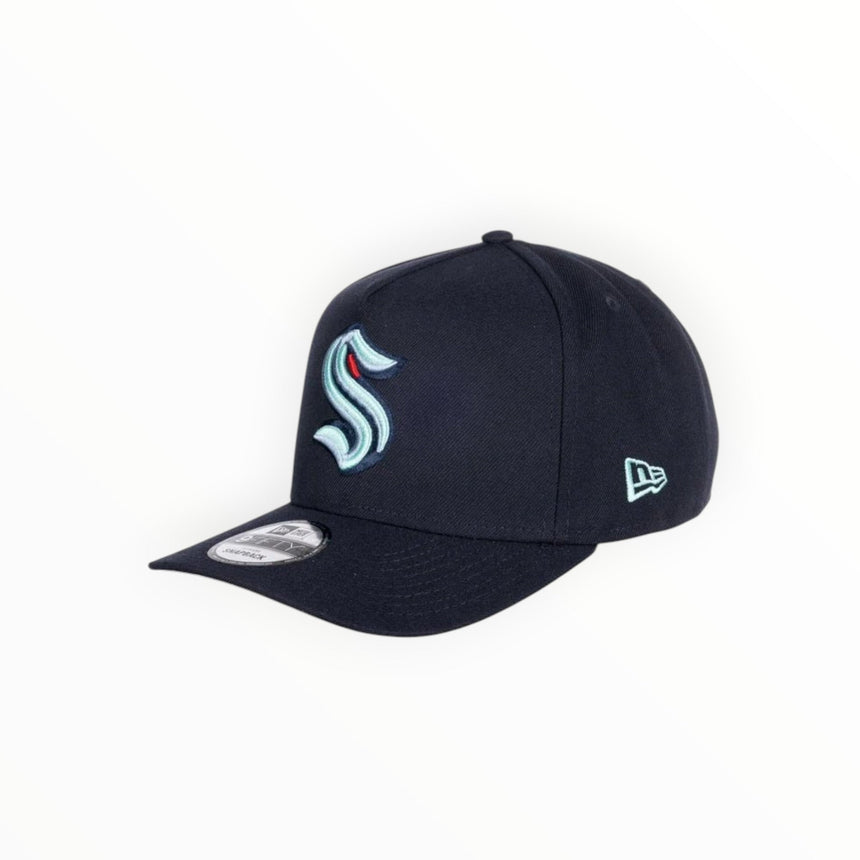 New Era NHL Seattle Kraken 9Fifty Snapback - Navy - Spin Limit Boardshop