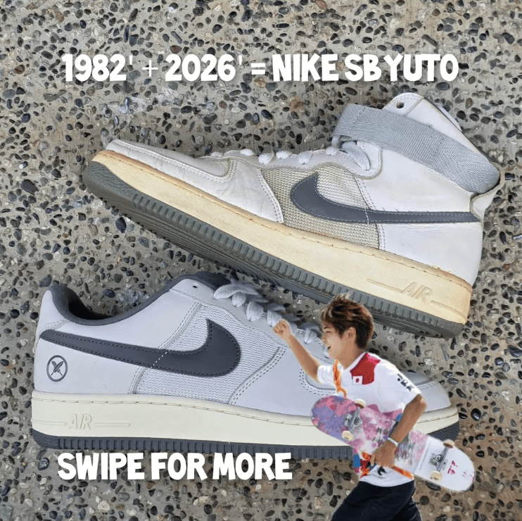Nike Sb Air Force 1 - Yuto Horigome - Spin Limit Boardshop