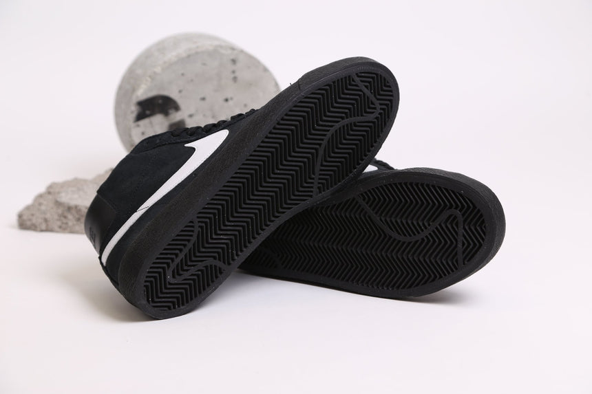 Nike Sb Blazer Mid - Black Suede - Spin Limit Boardshop
