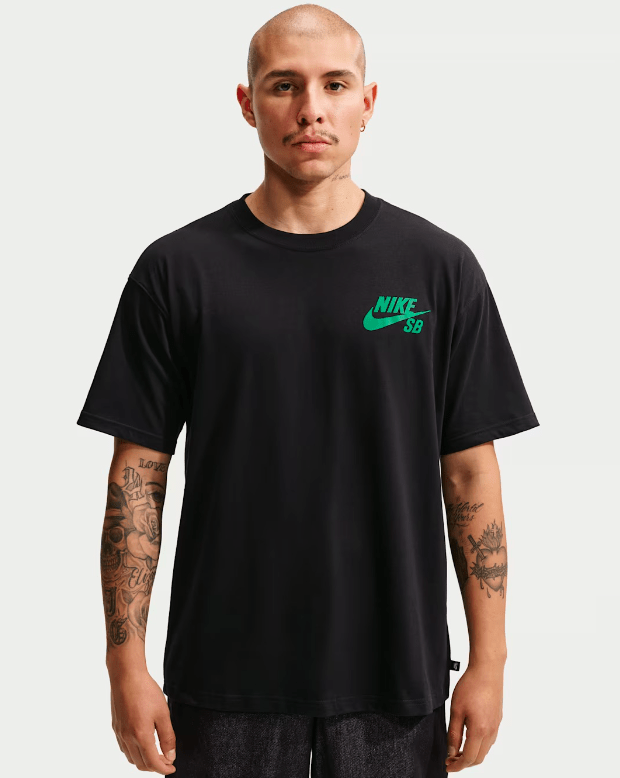 Nike SB Logo Tee - Black - Spin Limit Boardshop