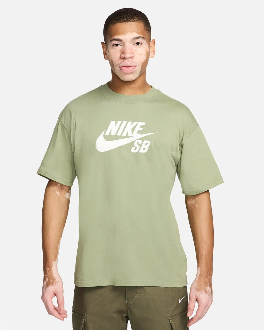 Nike Sb Logo Tee - Oil Green - Spin Limit Boardshop