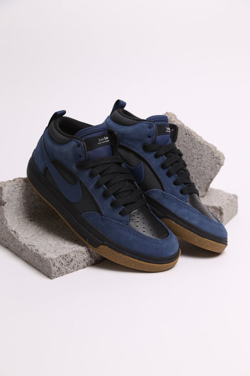 Nike Sb React Leo - Navy Black - Spin Limit Boardshop