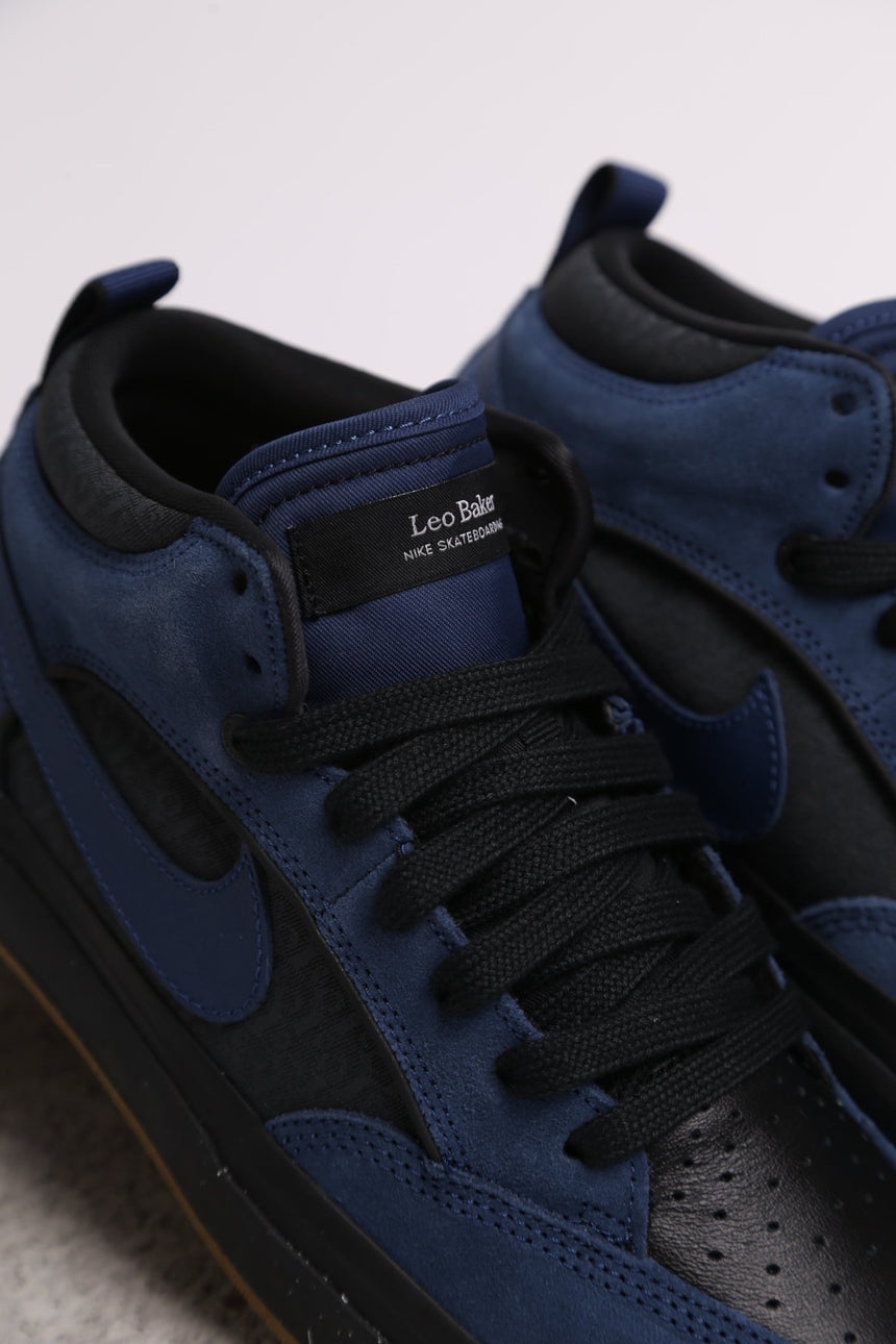 Nike Sb React Leo - Navy Black - Spin Limit Boardshop