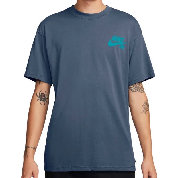 Nike SB Skate Logo Tee - Slate - Spin Limit Boardshop