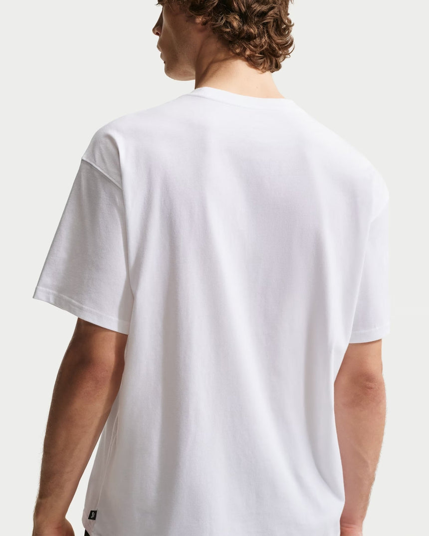 Nike SB Skate Logo Tee - white Bleu - Spin Limit Boardshop