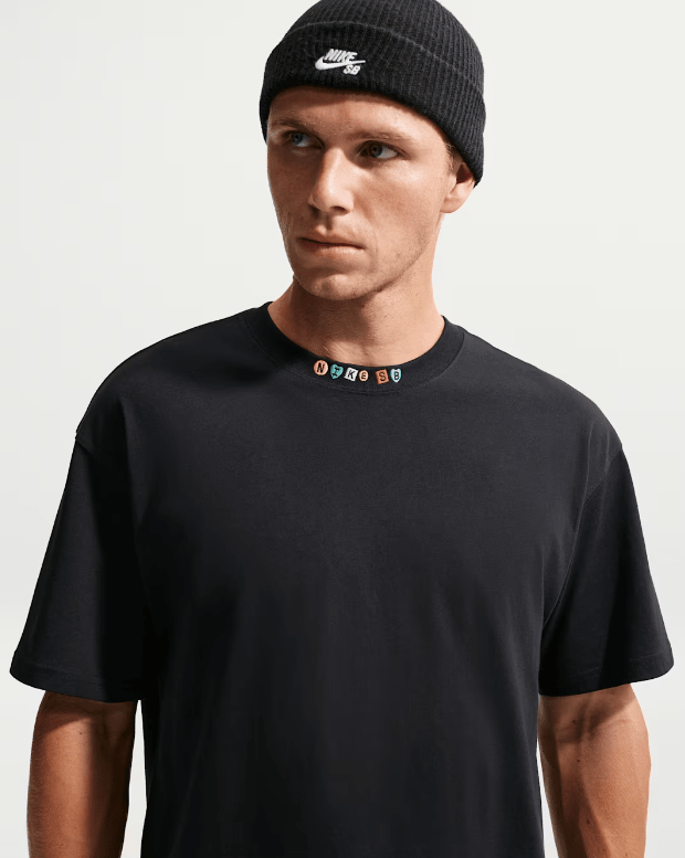 Nike SB Skate Tee - Black - Spin Limit Boardshop