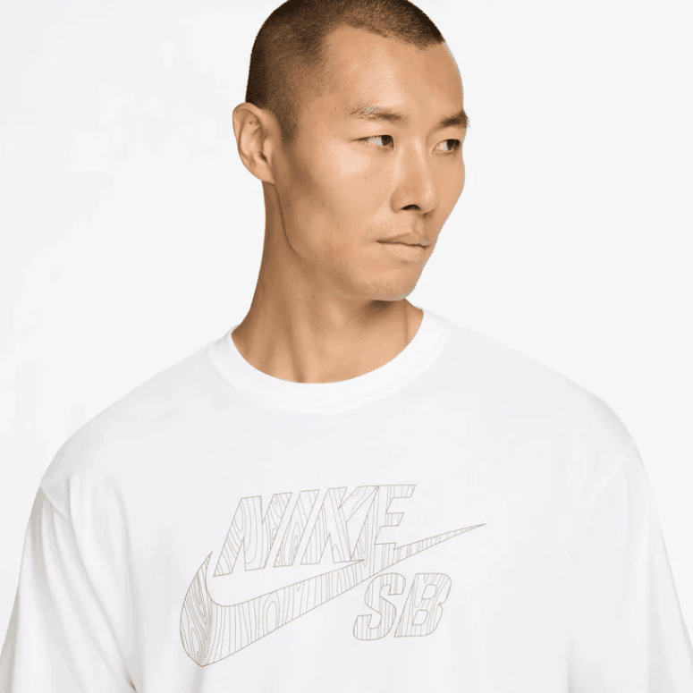 Nike SB Skate Tee - White - Spin Limit Boardshop