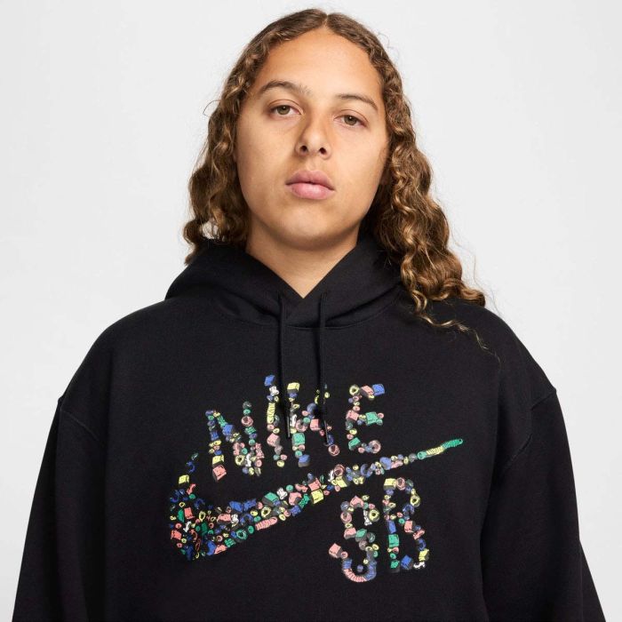 Nike Sb Sugar High PO Fleece Hood - Black - Spin Limit Boardshop