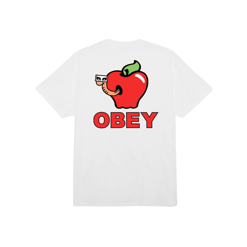 Obey Apple Of My Eye Tee - White - Spin Limit Boardshop