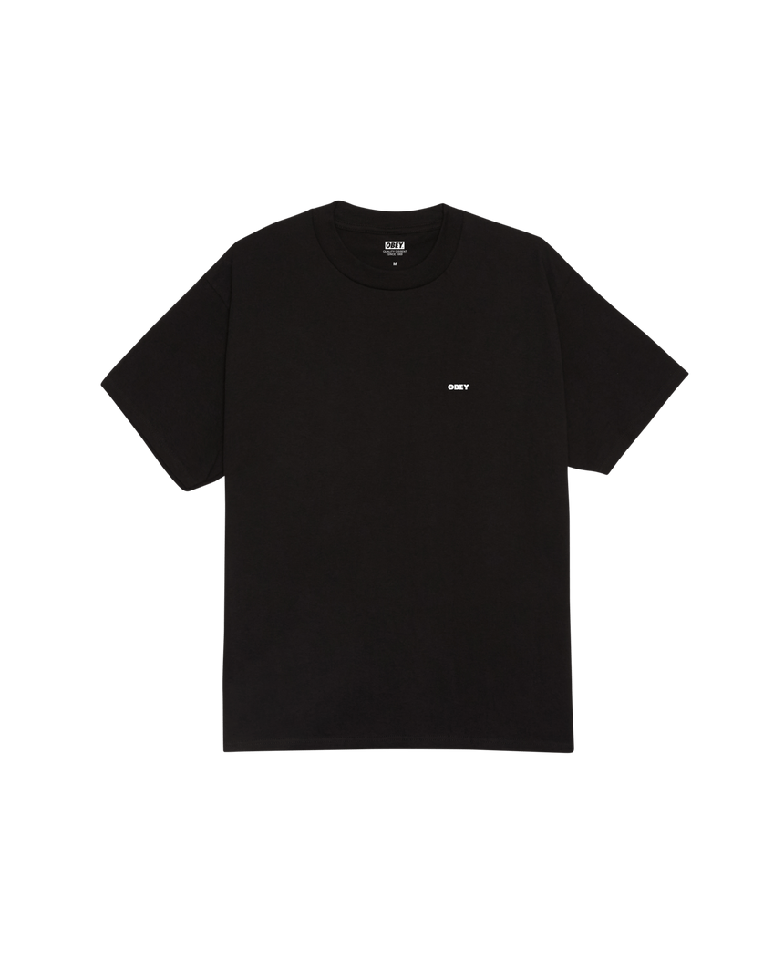 Obey Art Studio Flowers Tee - Black - Spin Limit Boardshop