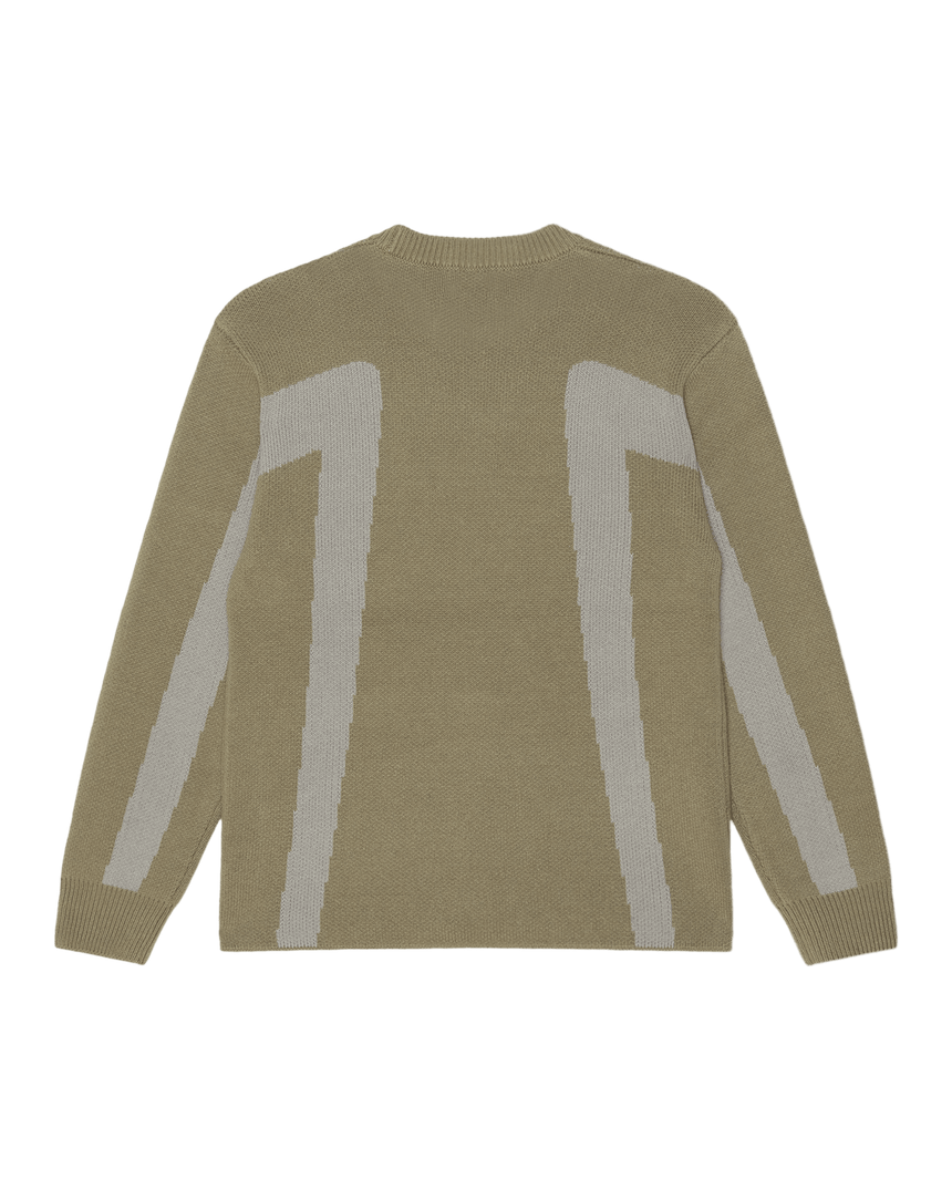 Obey Brann Sweater - Grey - Spin Limit Boardshop