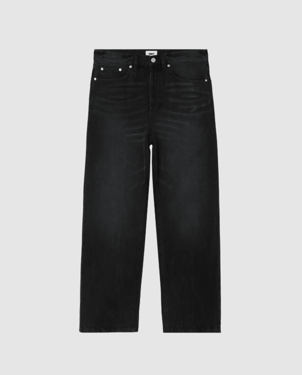 Obey Classic Baggy Denim Pant - Heavy Vintage Black - Spin Limit Boardshop
