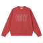 Obey Digable Fleece Crewneck - Mineral Red - Spin Limit Boardshop