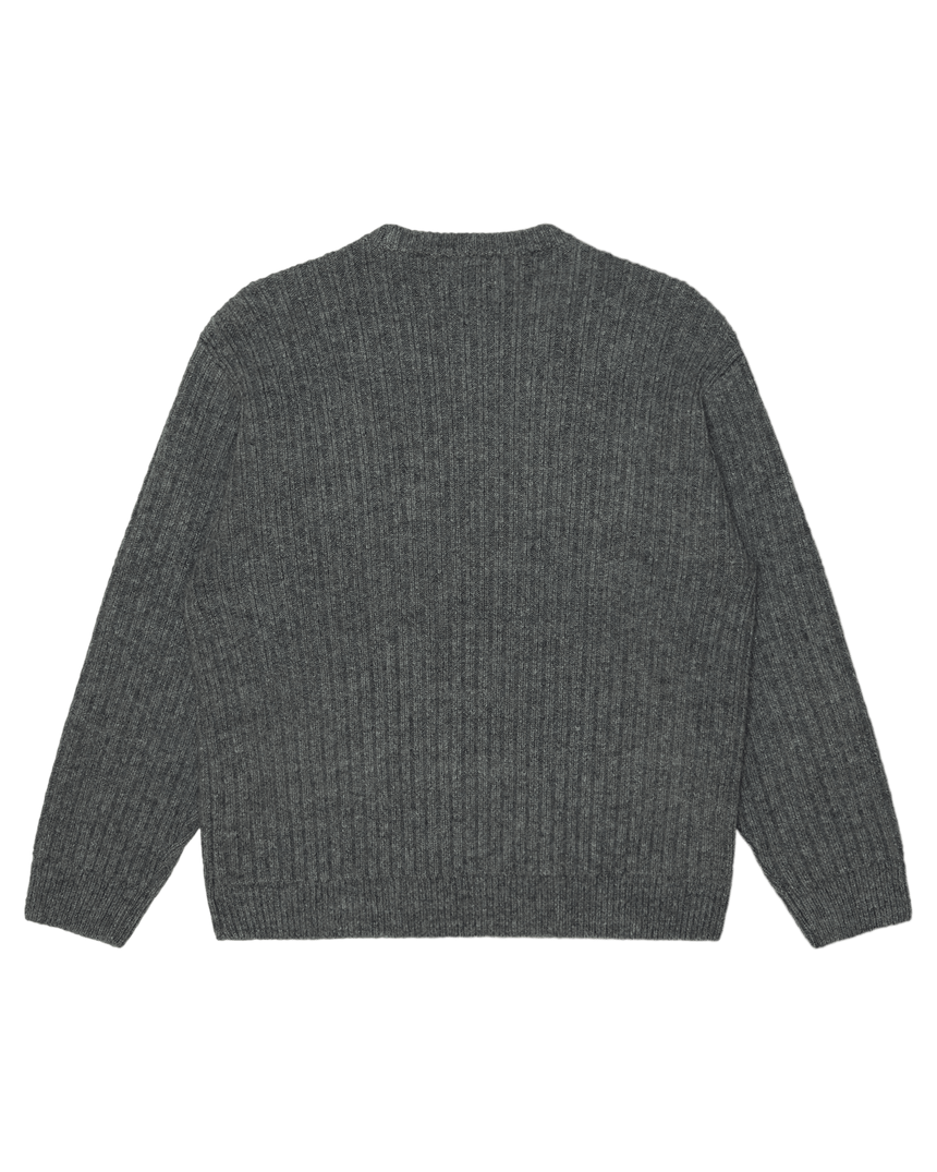 Obey Drex Sweater - Heather Charcoal - Spin Limit Boardshop