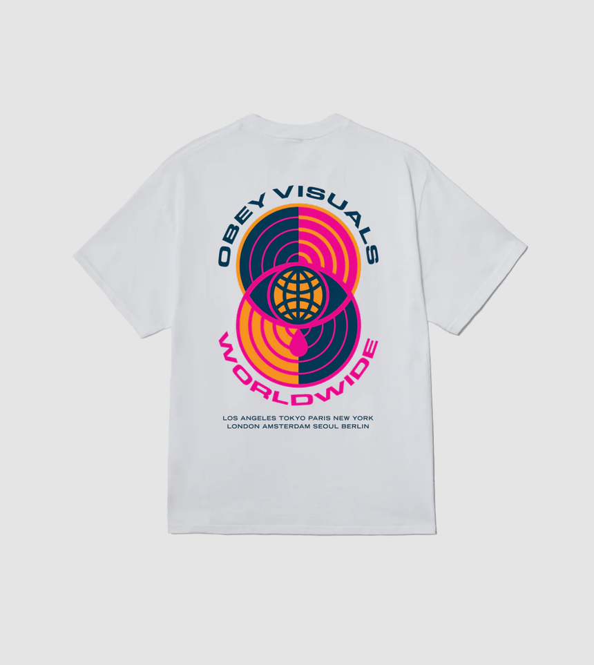 Obey Earth Crisis Tee - White - Spin Limit Boardshop