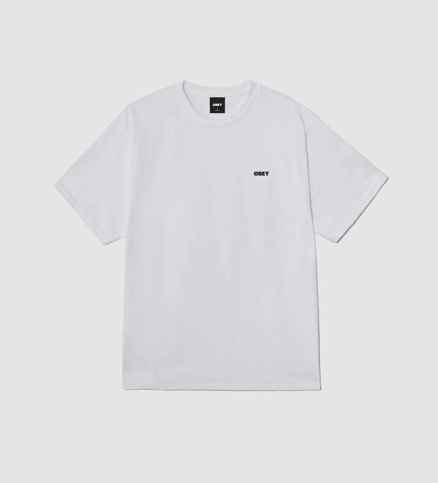 Obey Earth Crisis Tee - White - Spin Limit Boardshop