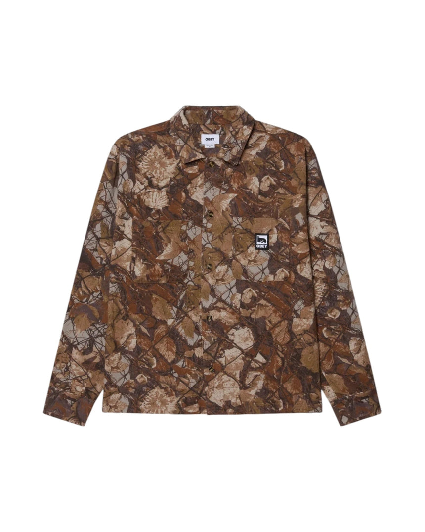 Obey Fence Camo Woven - Camo Multi - Spin Limit Boardshop