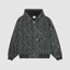 obey Glen Zip Up Jacket - Grey Snake - Spin Limit Boardshop