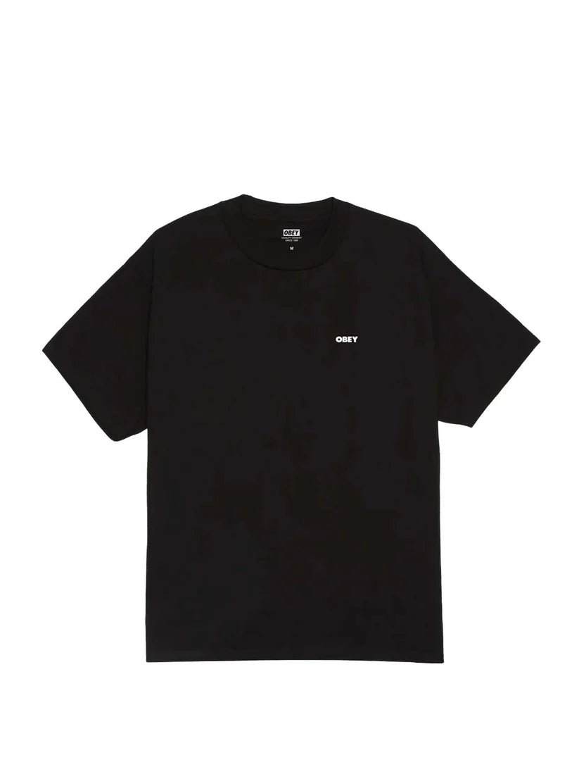 Obey Helping Hand Tee - Black - Spin Limit Boardshop
