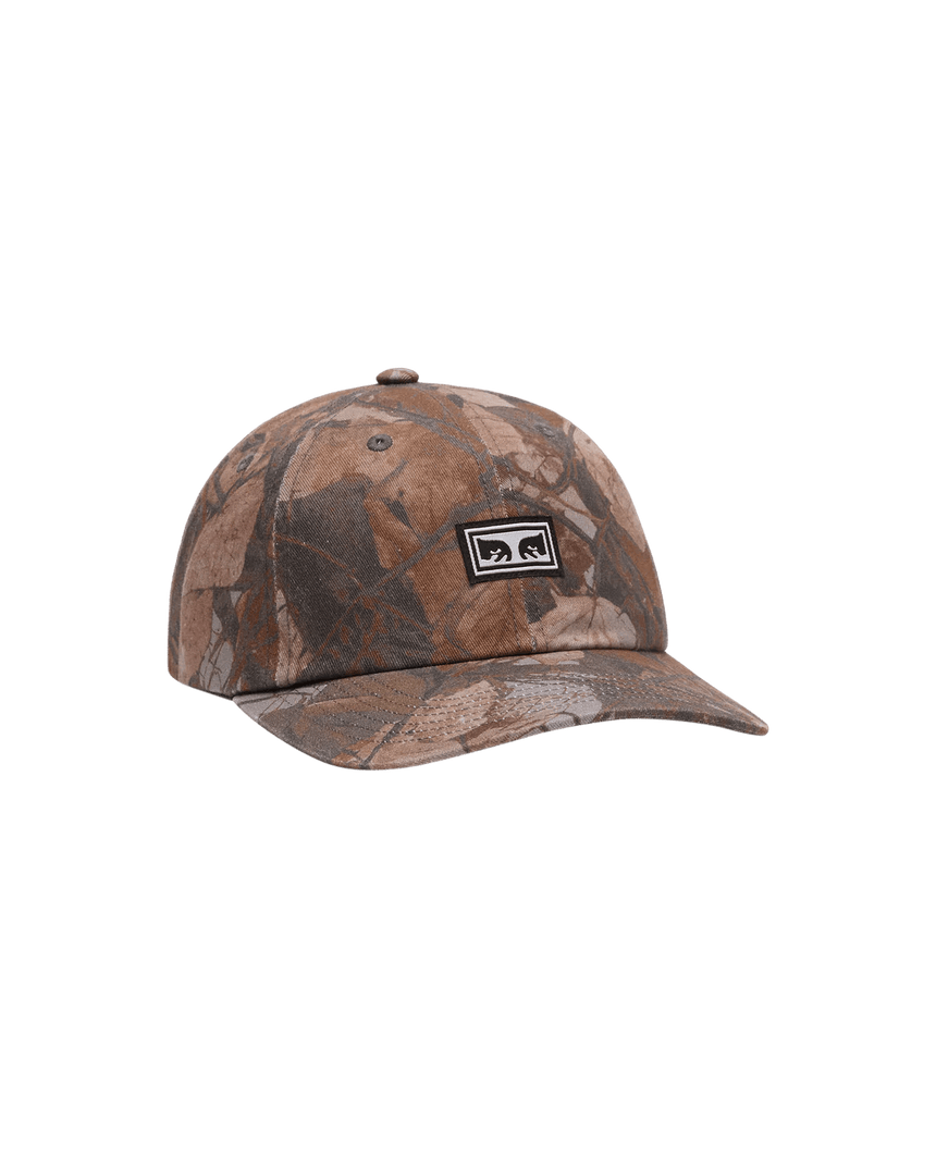 Obey Icon Eyes 6 Panel Velcro - Fence Camo - Spin Limit Boardshop