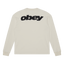 Obey League Thermal Knit Longsleeve - Dusty Chalk - Spin Limit Boardshop