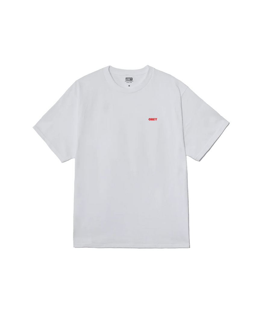 Obey Love In A Void Tee - White - Spin Limit Boardshop