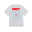 Obey Love In A Void Tee - White - Spin Limit Boardshop
