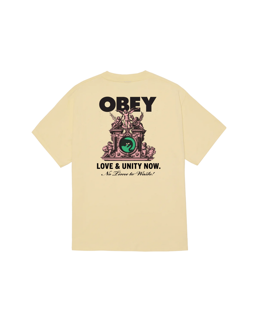 Obey Love & Unity Now Tee - White - Spin Limit Boardshop