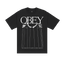 Obey Marionnette HW Tee - Vintage Black - Spin Limit Boardshop