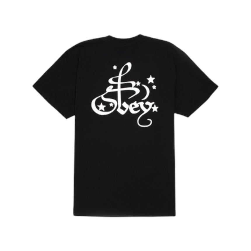 Obey Moon & Stars Tee - Black - Spin Limit Boardshop