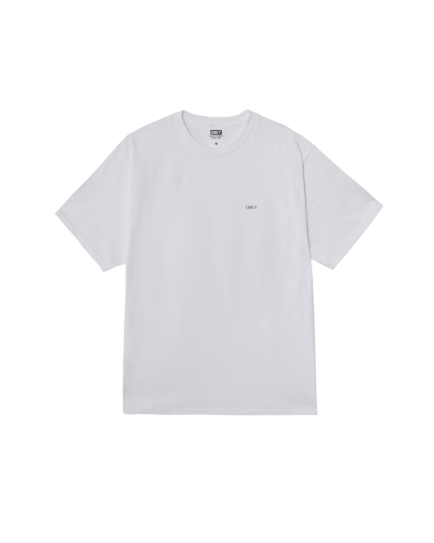 Obey Mutant Grasshupper Tee - White - Spin Limit Boardshop