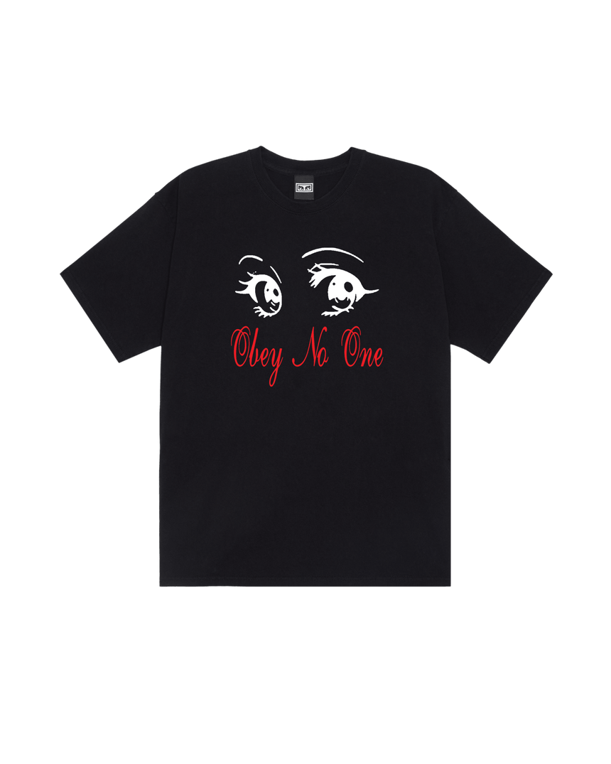 Obey No One Eyes Tee - Black - Spin Limit Boardshop