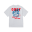 Obey Printing Press Make Art Tee - White - Spin Limit Boardshop