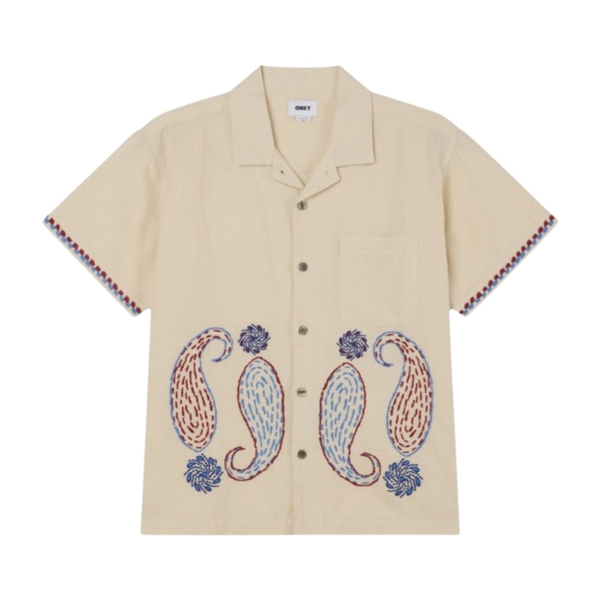 Obey Quentin Woven Shirt - Birch - Spin Limit Boardshop