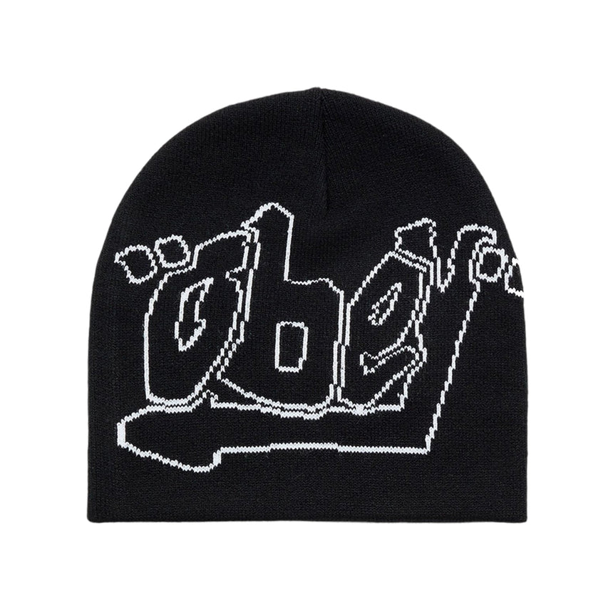 Obey Quote Beanie - Black - Spin Limit Boardshop